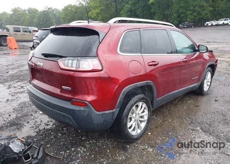 2019 Jeep Cherokee Latitude Fwd из США, поврежденный, VIN 1C4PJLCB1KD241460
